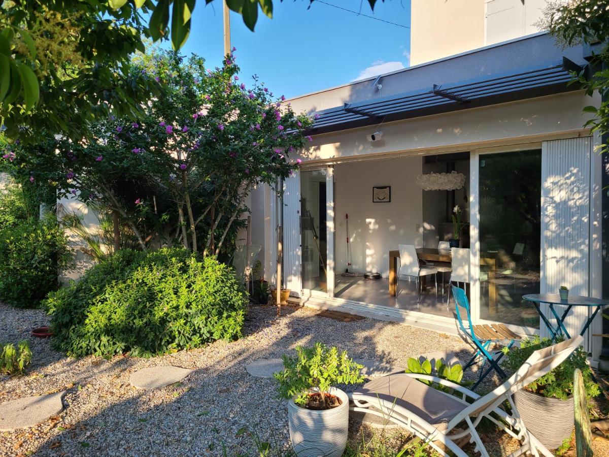 Chez Nous Dans Notre Petit Jardin Appartement Montpellier Buitenkant foto